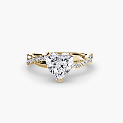 The Emerald Twist Pavé Ring AG & CO Jewellery