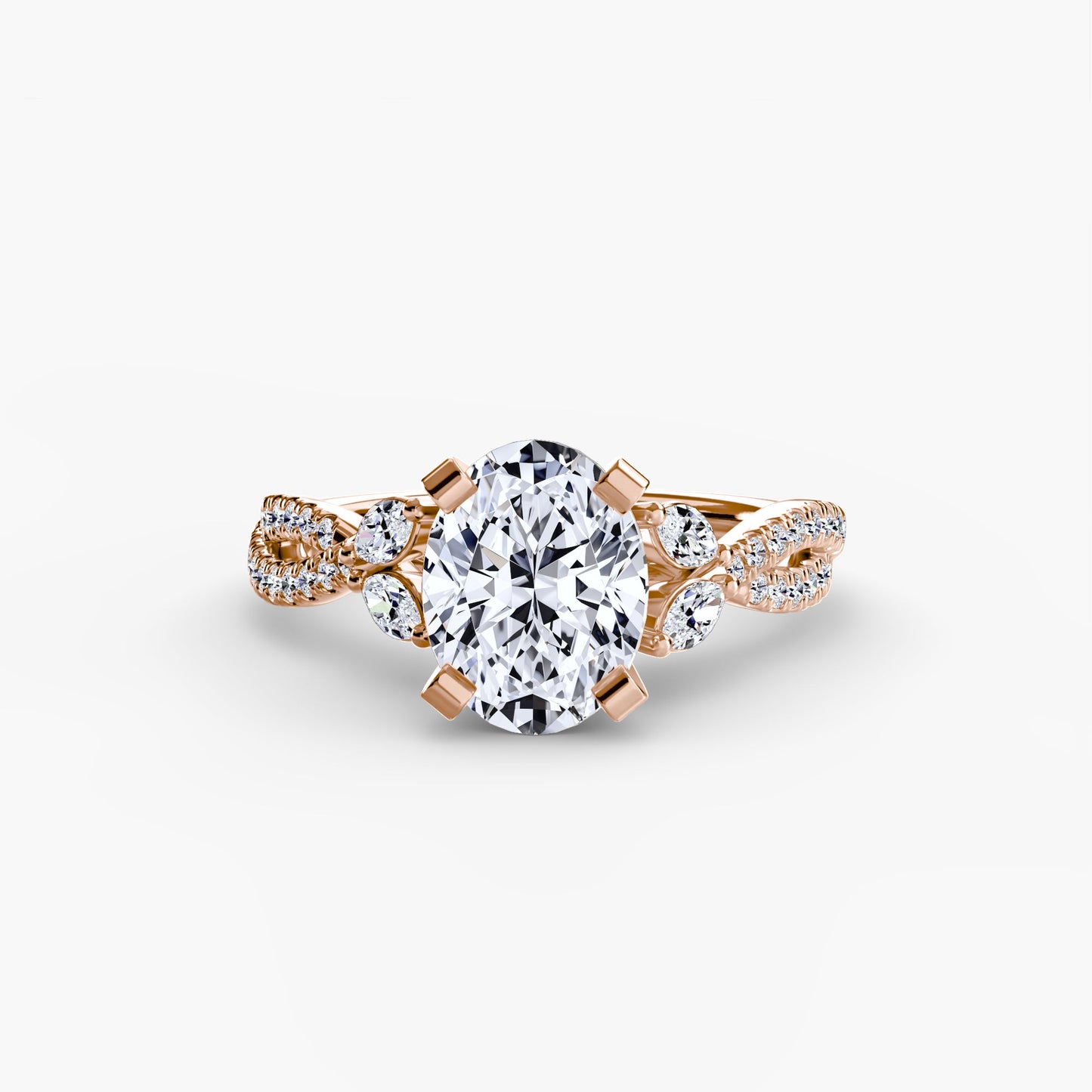 the twist pavé ring ag & co jewellery