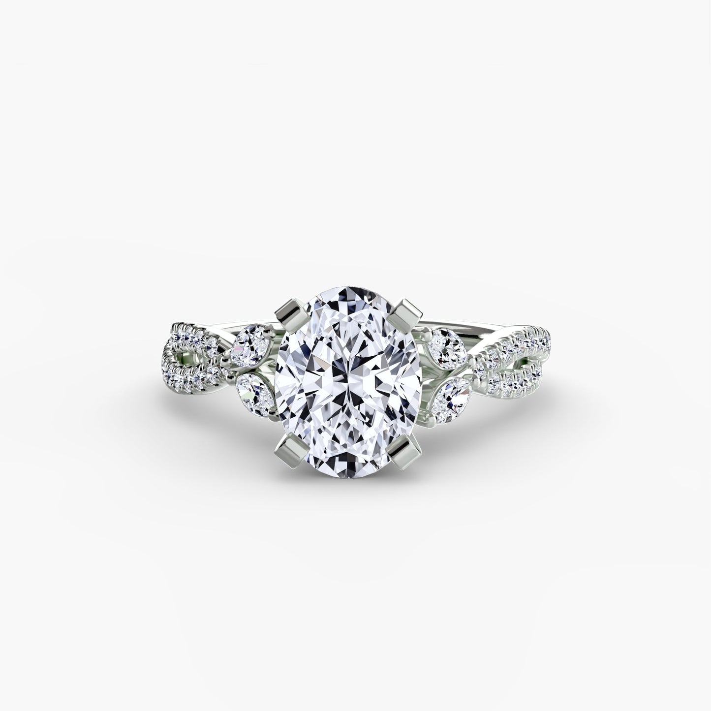 the twist pavé ring ag & co jewellery