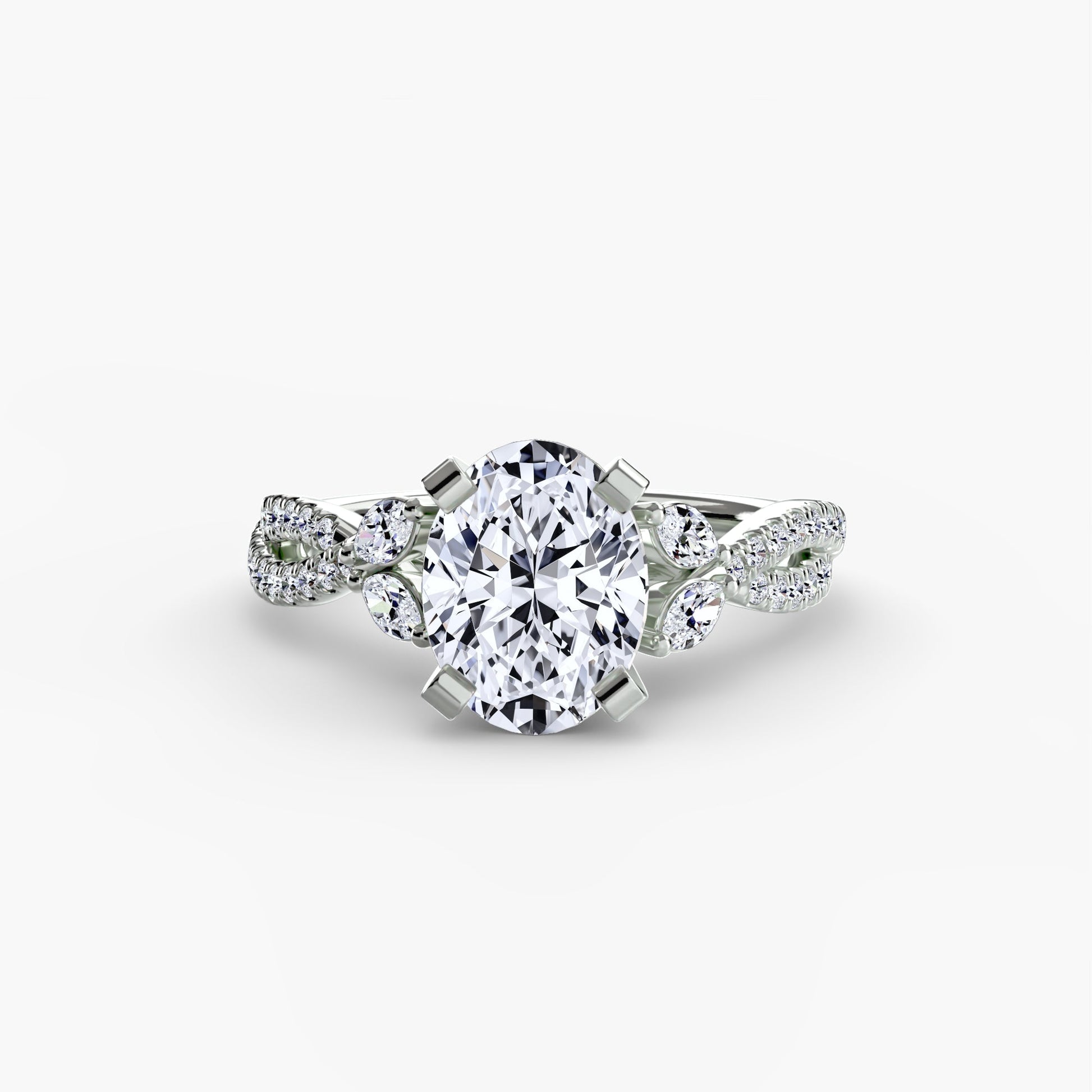 The Twist Pavé Ring AG & CO Jewellery