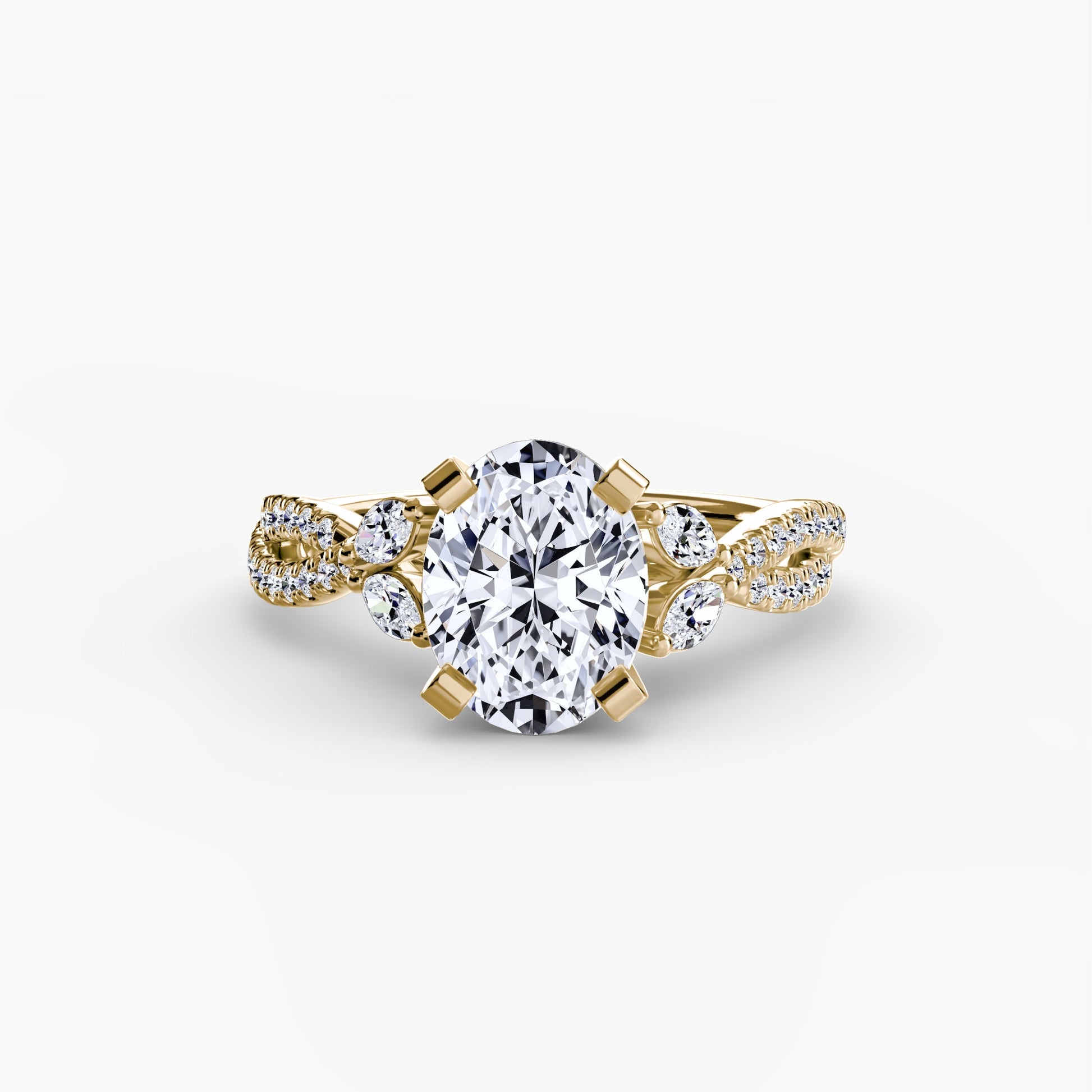 The Twist Pavé Ring AG & CO Jewellery