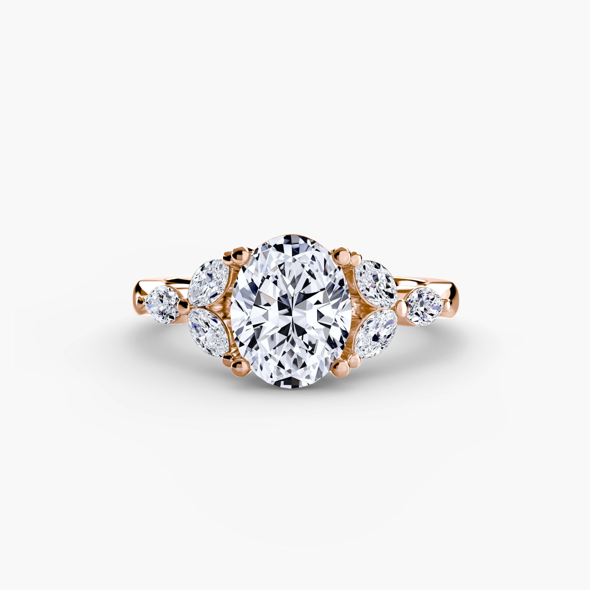 The Shoulder Cluster Ring AG & CO Jewellery