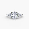9K White Gold / Oval