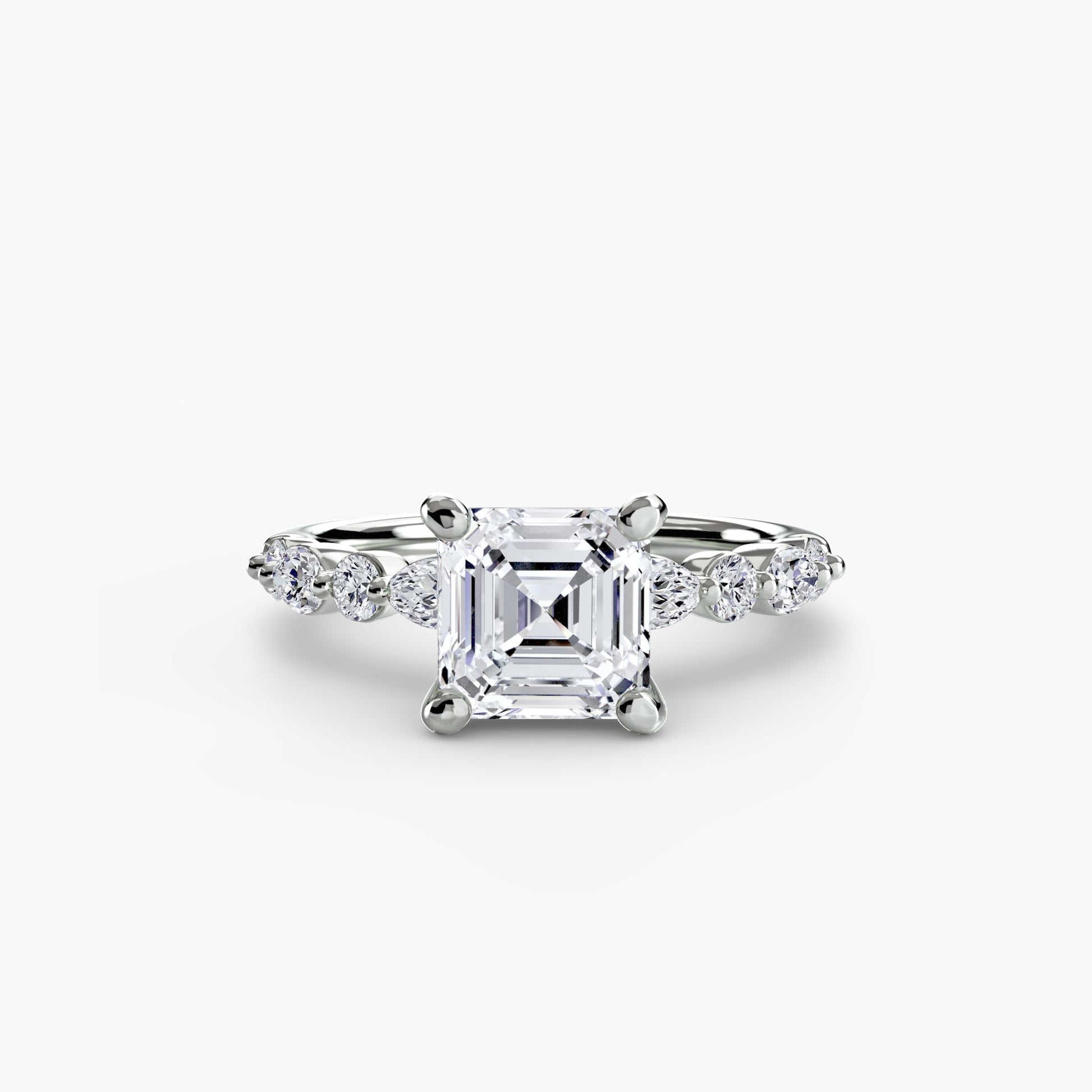 Solitaire with Eternity Pavé 2 AG & CO Jewellery