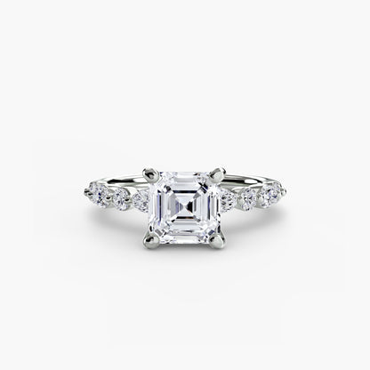 Solitaire with Eternity Pavé 2 AG & CO Jewellery