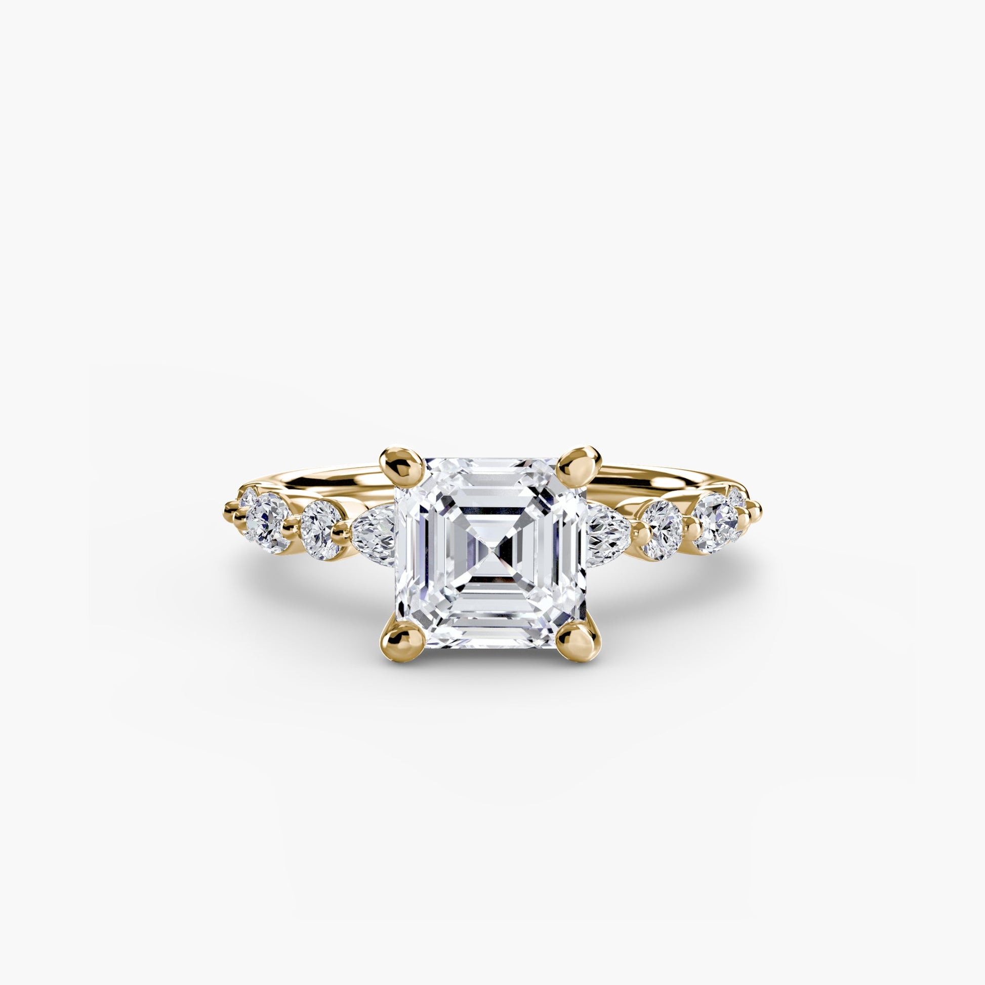 Solitaire with Eternity Pavé 2 AG & CO Jewellery