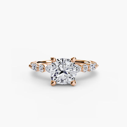 Solitaire with Eternity Pavé 2 AG & CO Jewellery