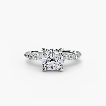 Solitaire with Eternity Pavé 2 AG & CO Jewellery