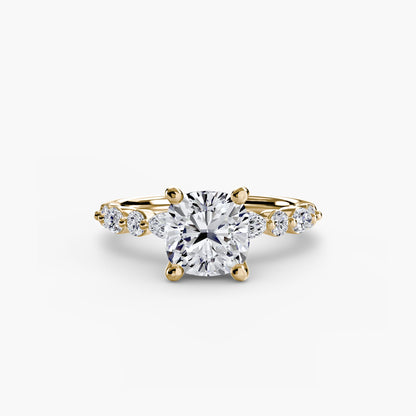Solitaire with Eternity Pavé 2 AG & CO Jewellery