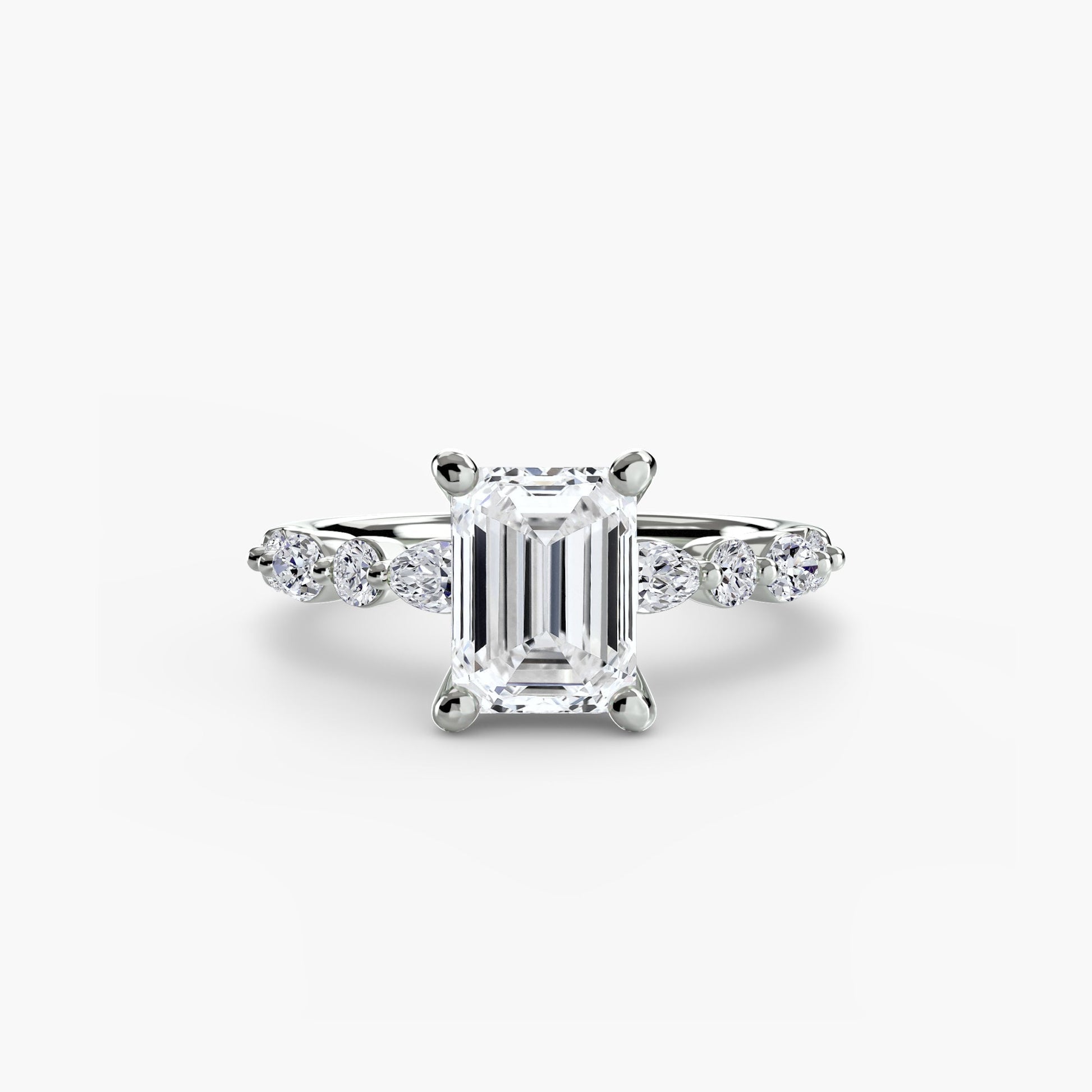 Solitaire with Eternity Pavé 2 AG & CO Jewellery