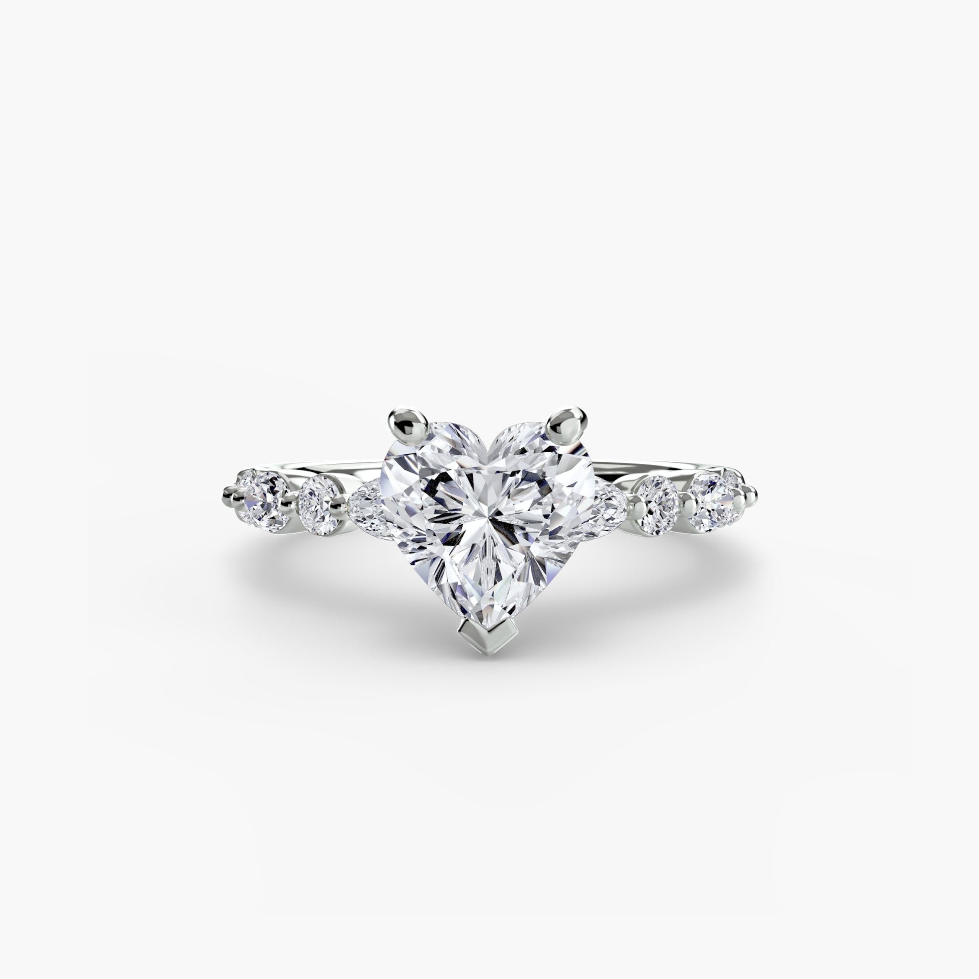 Solitaire with Eternity Pavé 2 AG & CO Jewellery