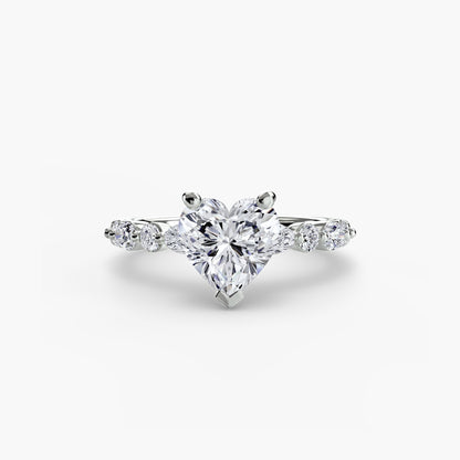 Solitaire with Eternity Pavé 2 AG & CO Jewellery