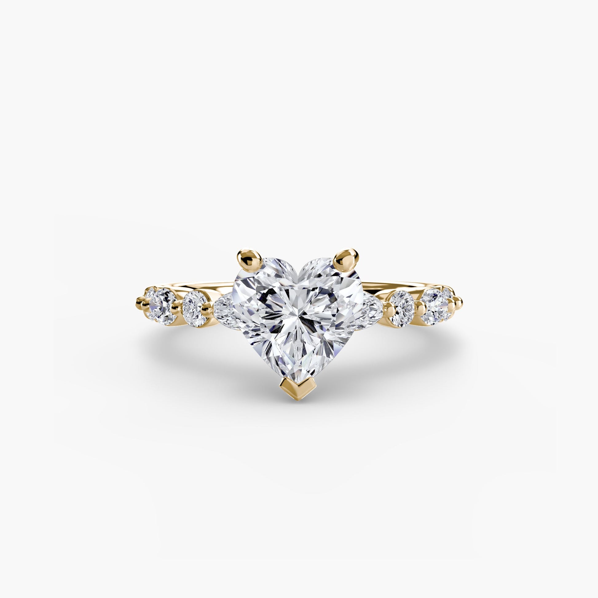 Solitaire with Eternity Pavé 2 AG & CO Jewellery