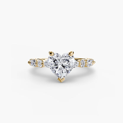 Solitaire with Eternity Pavé 2 AG & CO Jewellery