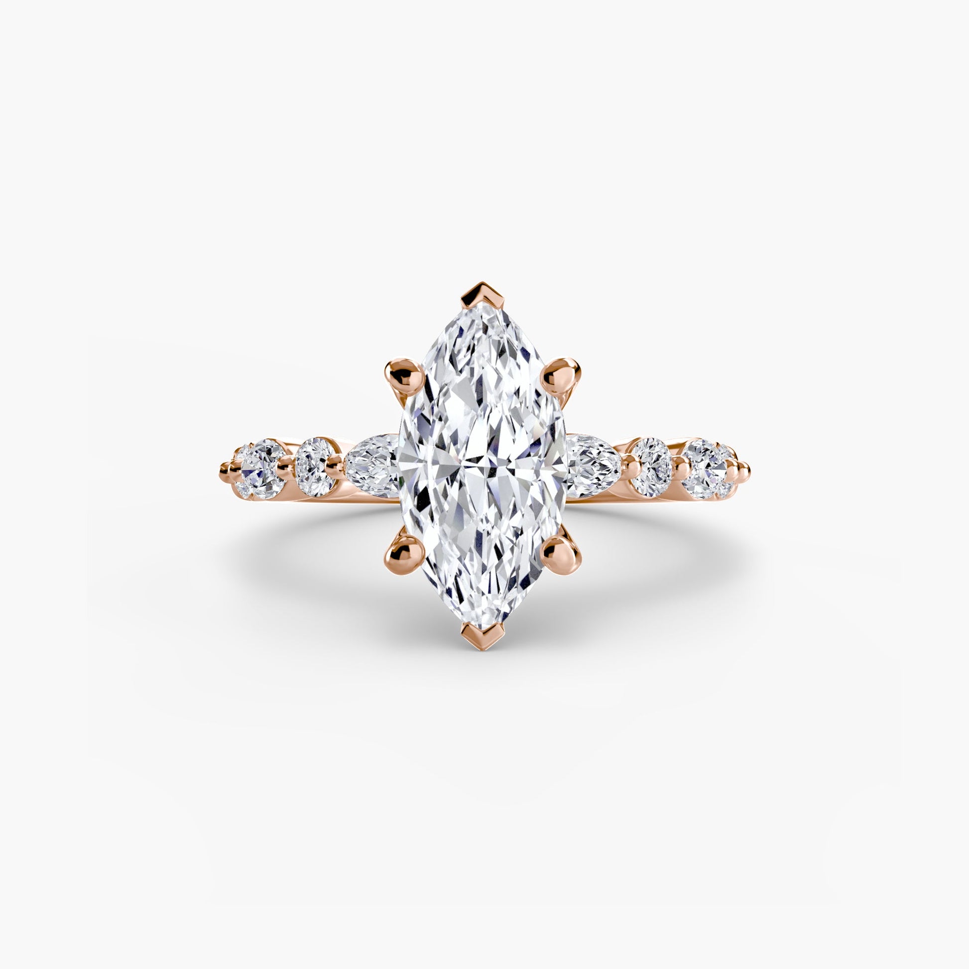 Solitaire with Eternity Pavé 2 AG & CO Jewellery