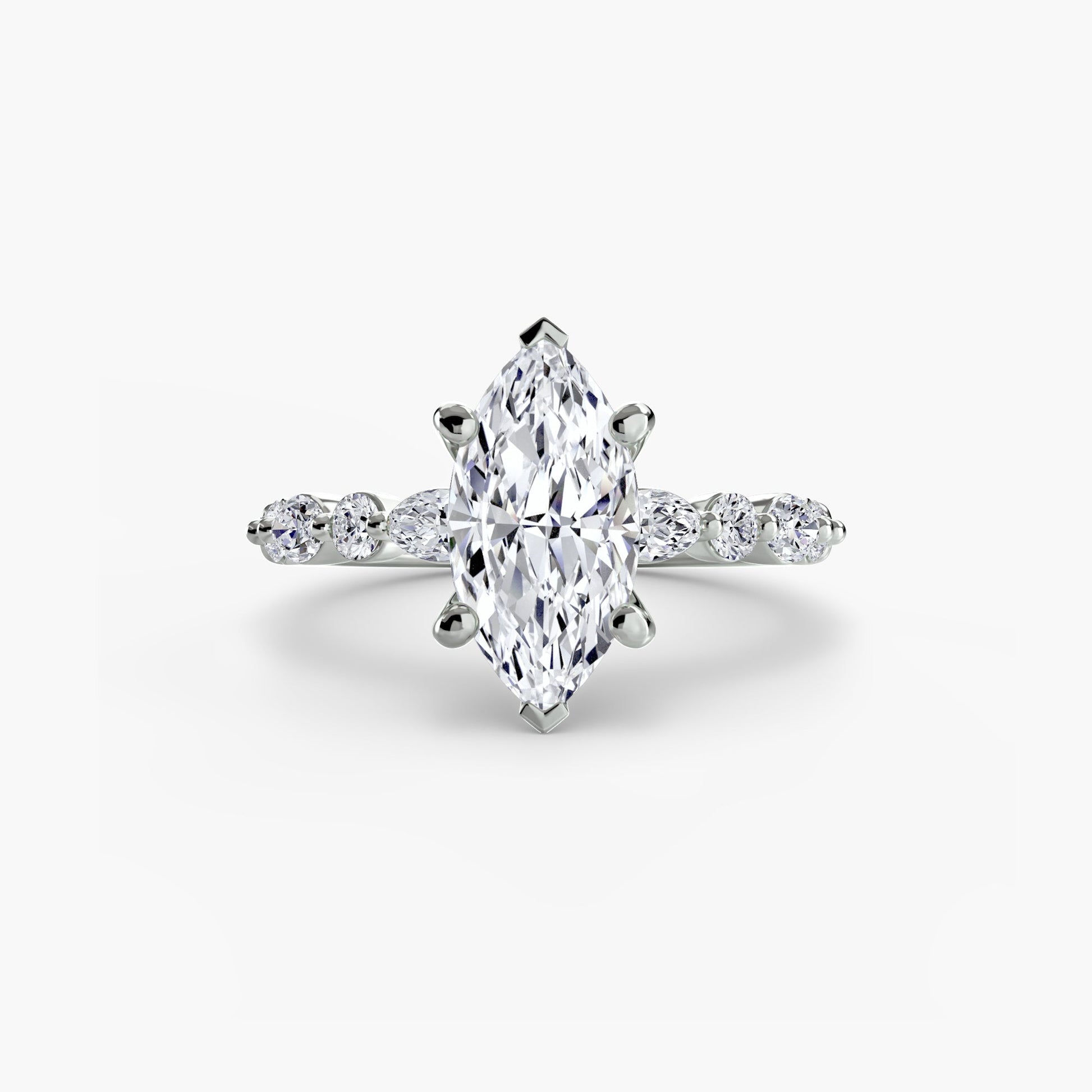 Solitaire with Eternity Pavé 2 AG & CO Jewellery