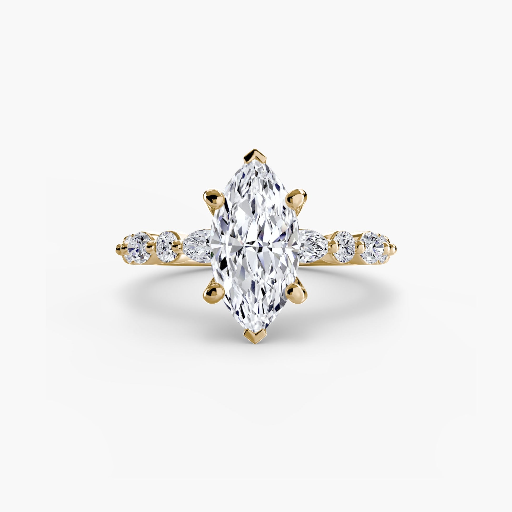 Solitaire with Eternity Pavé 2 AG & CO Jewellery