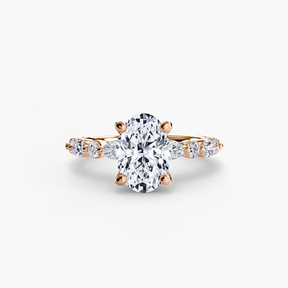 Solitaire with Eternity Pavé 2 AG & CO Jewellery