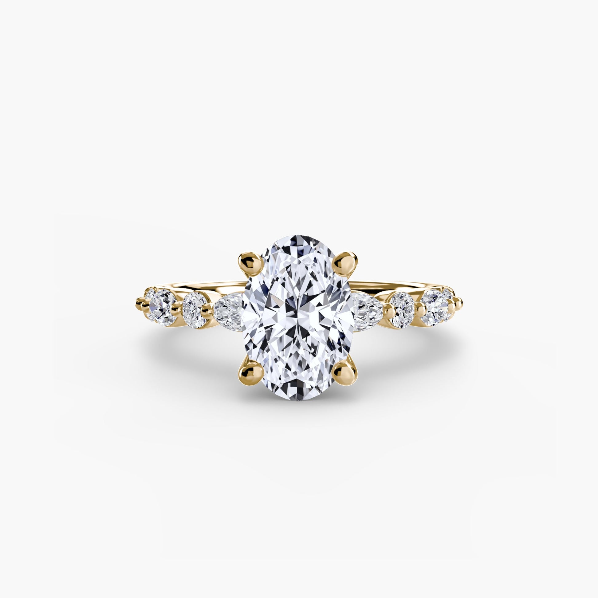 Solitaire with Eternity Pavé 2 AG & CO Jewellery