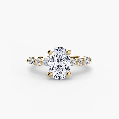 Solitaire with Eternity Pavé 2 AG & CO Jewellery