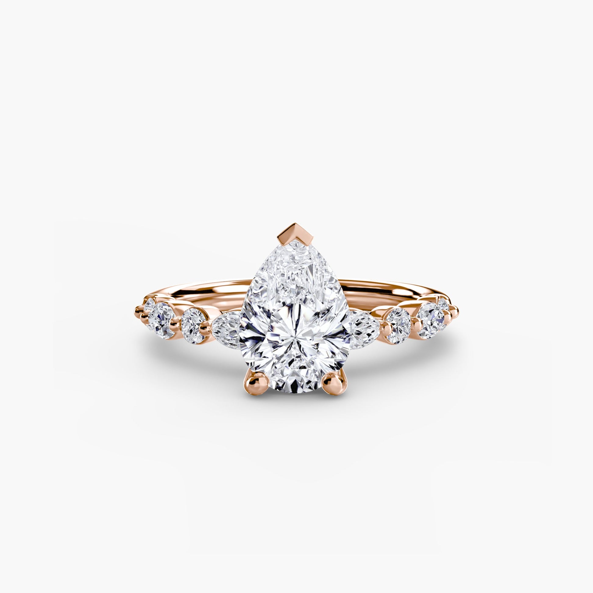 Solitaire with Eternity Pavé 2 AG & CO Jewellery