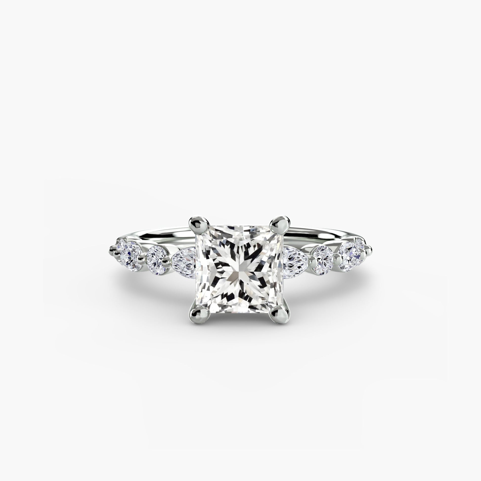 Solitaire with Eternity Pavé 2 AG & CO Jewellery
