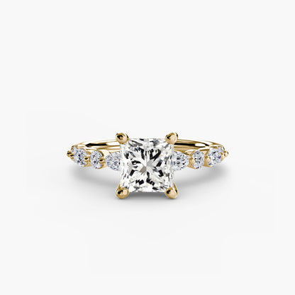 Solitaire with Eternity Pavé 2 AG & CO Jewellery