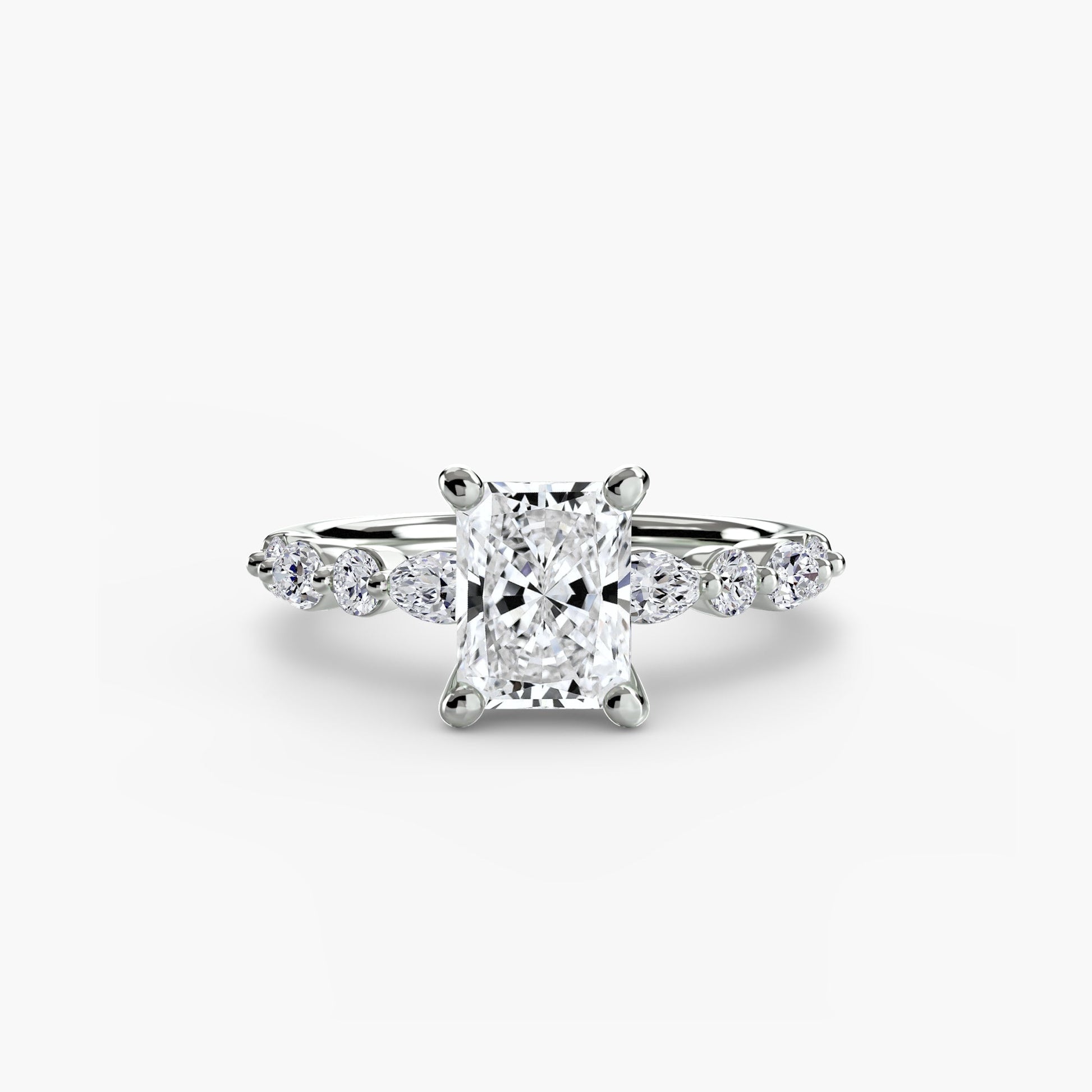 Solitaire with Eternity Pavé 2 AG & CO Jewellery