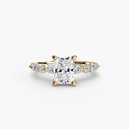 Solitaire with Eternity Pavé 2 AG & CO Jewellery