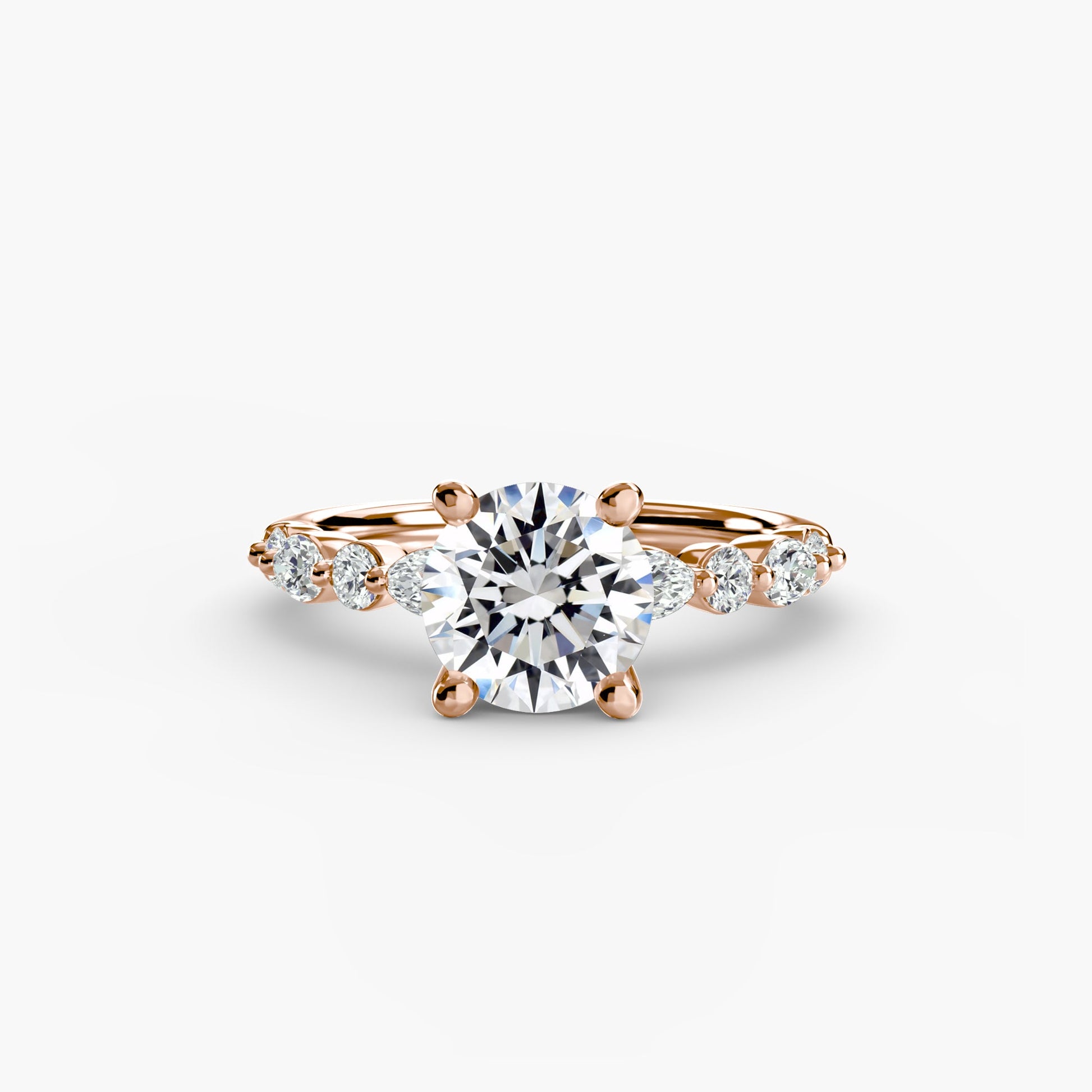 Solitaire with Eternity Pavé 2 AG & CO Jewellery