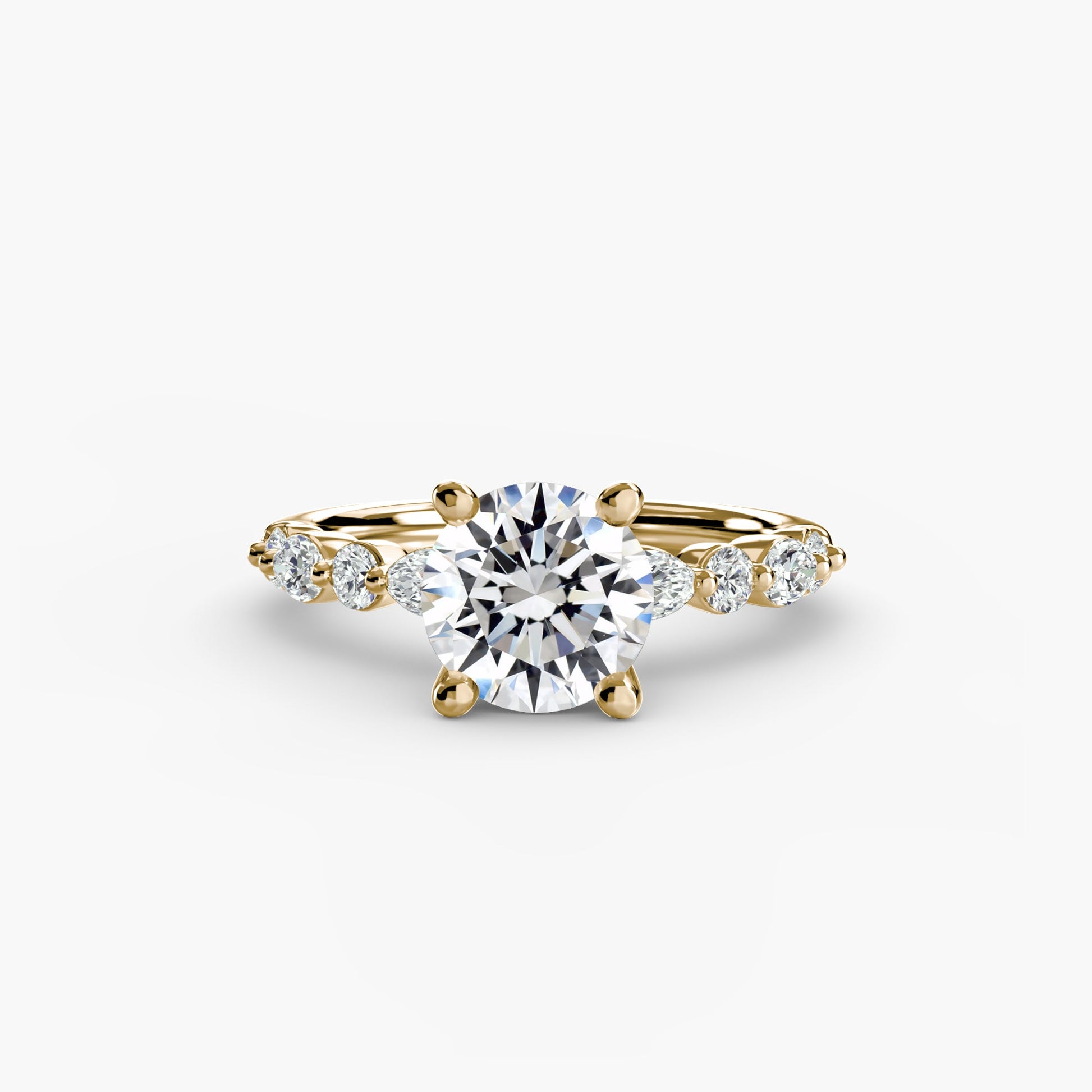Solitaire with Eternity Pavé 2 AG & CO Jewellery