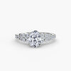 9K White Gold / Oval