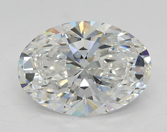 3.05ct Oval Lab Grown Diamond (Colour D, Clarity VVS1, IGI Certified) AG & CO Jewellery
