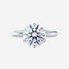 Round / 14K White Gold