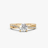 Round / 18K Yellow Gold