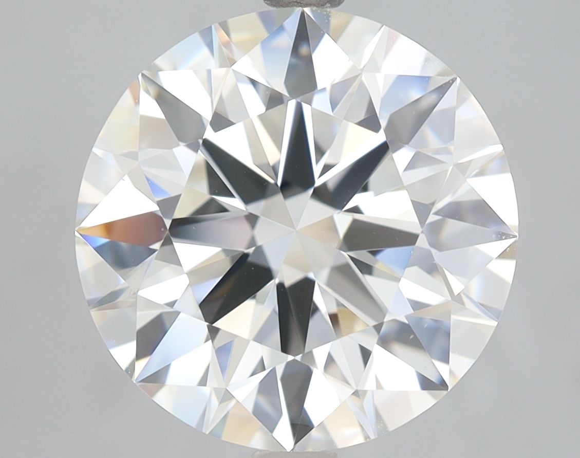 4.04 carat h-vs1 round cut diamond