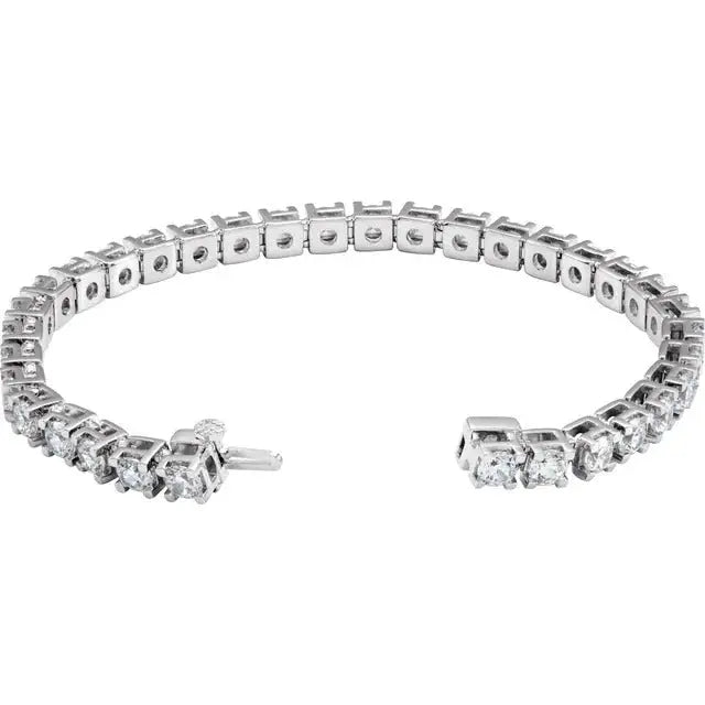 10.00ct Lab Grown Diamond Tennis Bracelet in 10K Gold - AG & CO Jewellery
