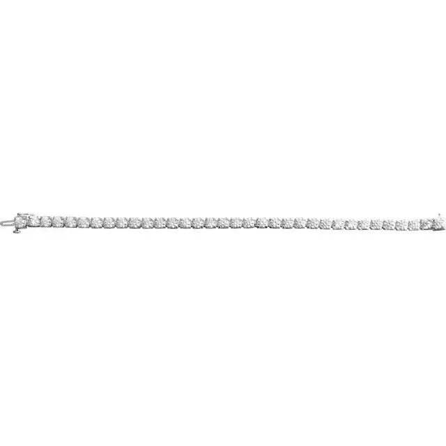 10.00ct Lab Grown Diamond Tennis Bracelet in 10K Gold - AG & CO Jewellery