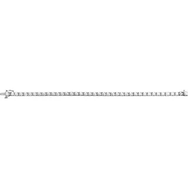 5.61ct Lab Grown Diamond Tennis Bracelet in 10K Gold - AG & CO Jewellery