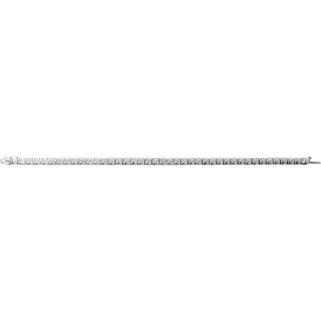 7.16ct Lab Grown Diamond Tennis Bracelet in 10K Gold - AG & CO Jewellery