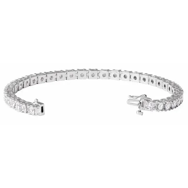 7.16ct Lab Grown Diamond Tennis Bracelet in 10K Gold - AG & CO Jewellery