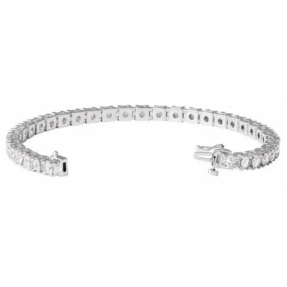 7.16ct Lab Grown Diamond Tennis Bracelet in 10K Gold - AG & CO Jewellery