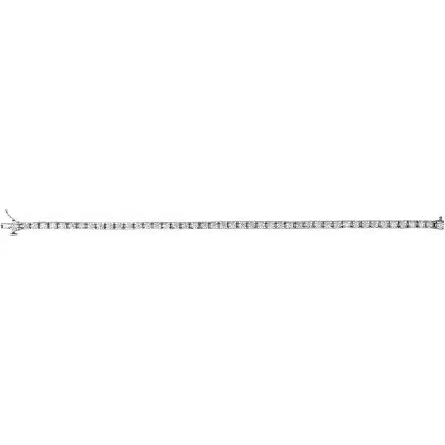 4.28ct Lab Grown Diamond Tennis Bracelet in 10K Gold - AG & CO Jewellery