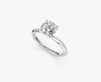 ELIZABETH - 4 Claw Classic Solitaire Ring AG & CO Jewellery
