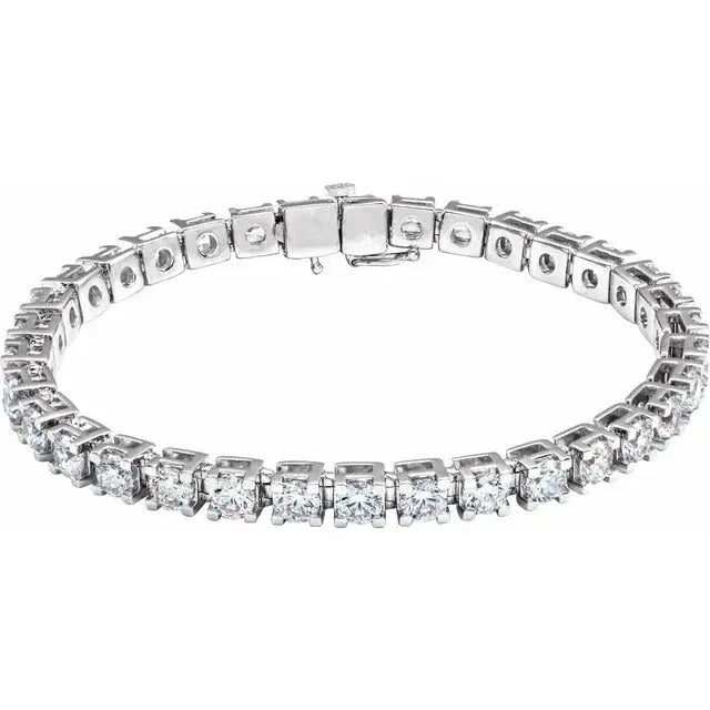 10.00ct Lab Grown Diamond Tennis Bracelet in 10K Gold - AG & CO Jewellery
