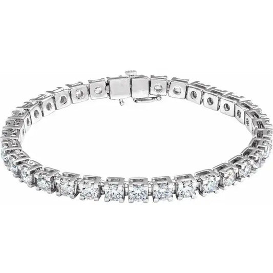 10.00ct Lab Grown Diamond Tennis Bracelet in 10K Gold - AG & CO Jewellery