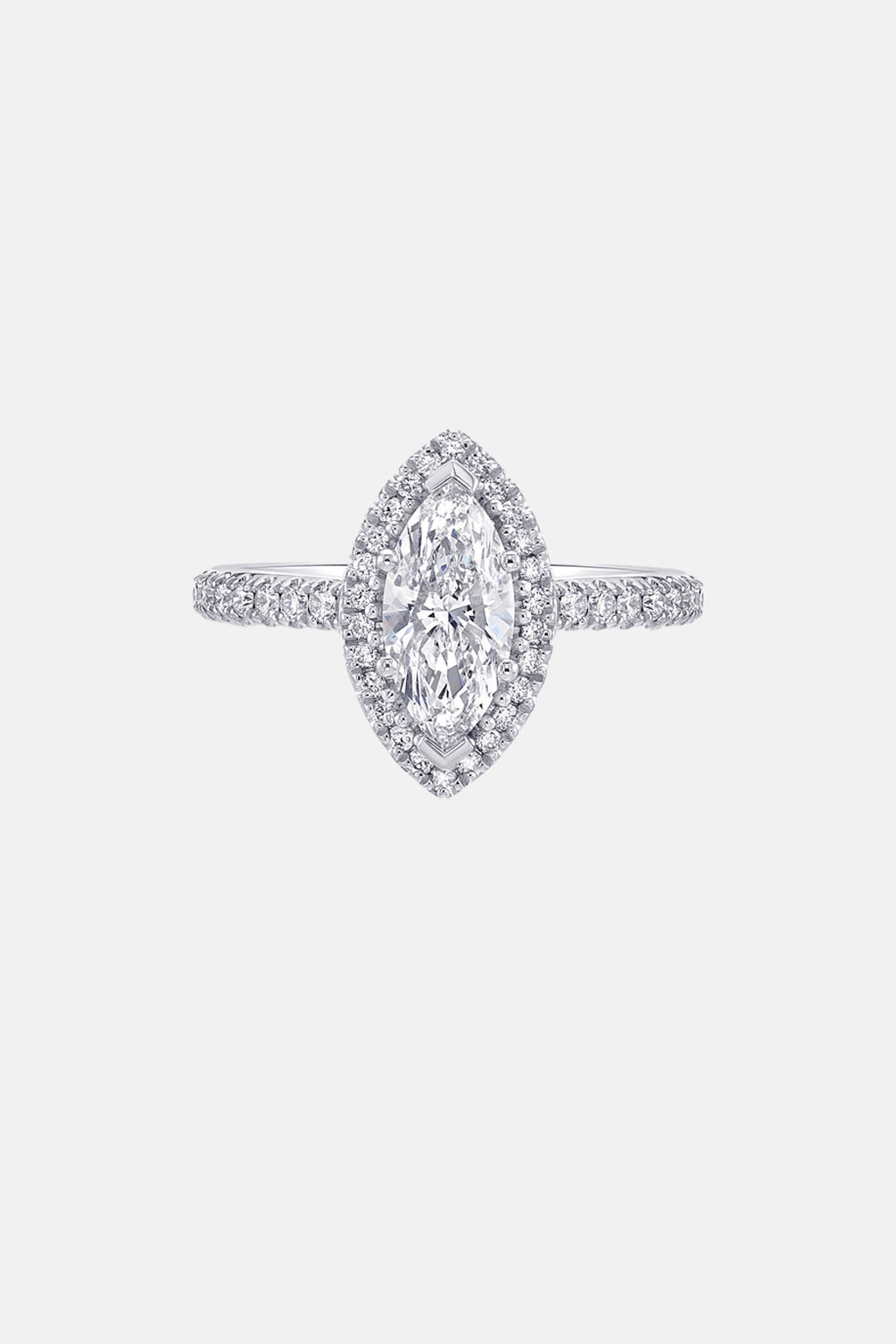 CELESTINE -  Marquise Halo Pavé AG & CO Jewellery