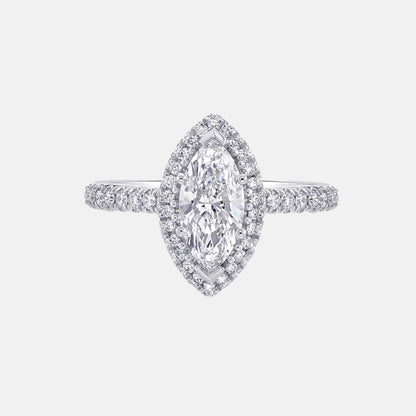 CELESTINE -  Marquise Halo Pavé AG & CO Jewellery