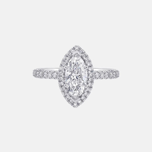 CELESTINE -  Marquise Halo Pavé AG & CO Jewellery