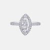 Marquise / 14K White Gold